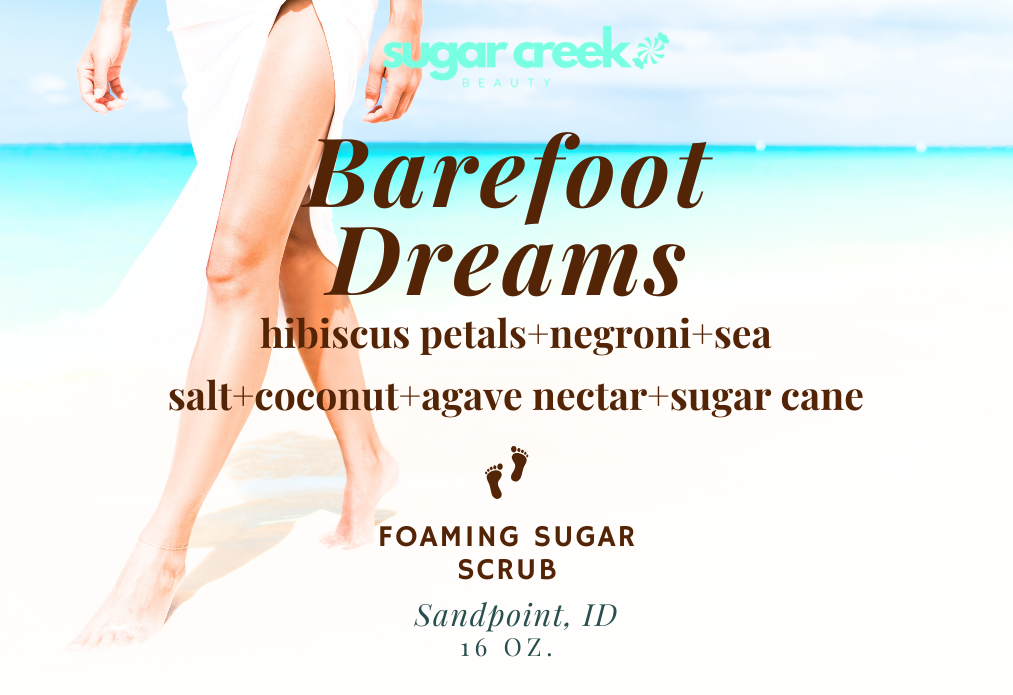 Barefoot Dreams Foaming Sugar Scrub