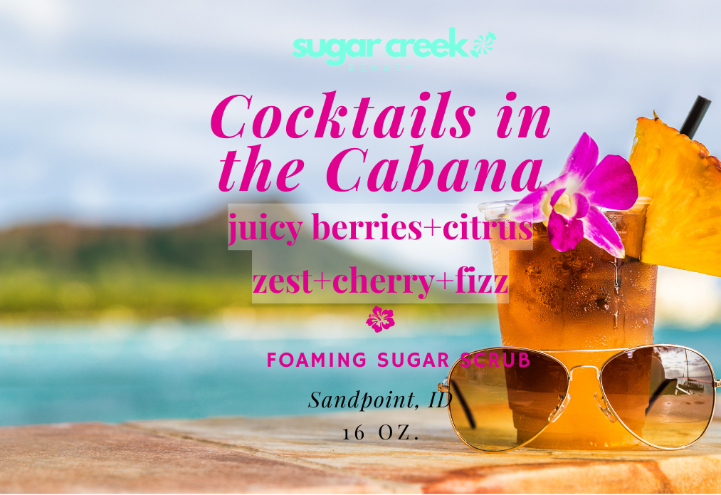 Cocktails in the Cabana Foaming Sugar Scrub