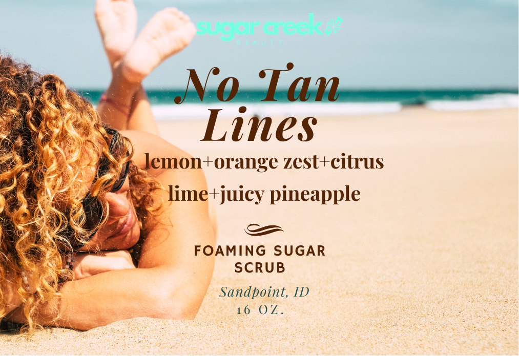 No Tan Lines Foaming Sugar Scrub