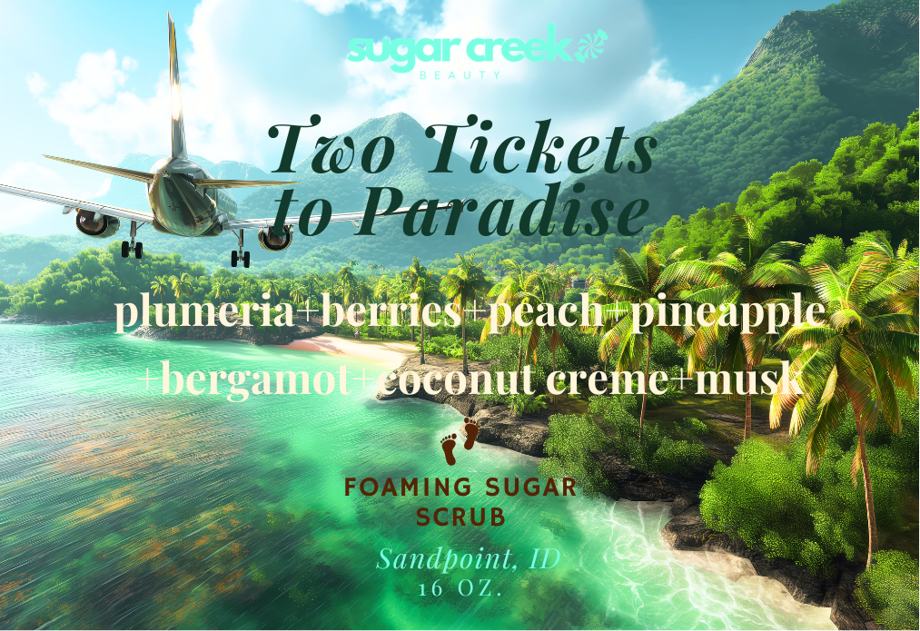 Two Tickets to Paradise Foaming Sugar Scrub