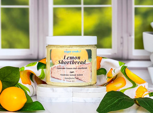 Lemon Shortbread Foaming Sugar Scrub