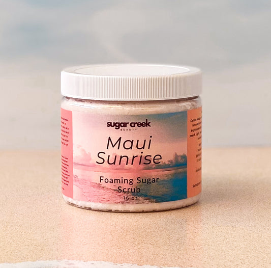 Maui Sunrise Foaming Sugar Scrub