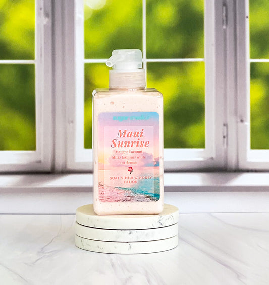 Maui Sunrise Goat's Milk and Honey Lotion